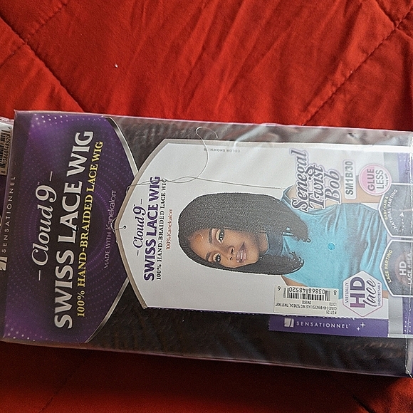 NEW! Lace front wig - Senegal twist bob - Picture 4 of 6